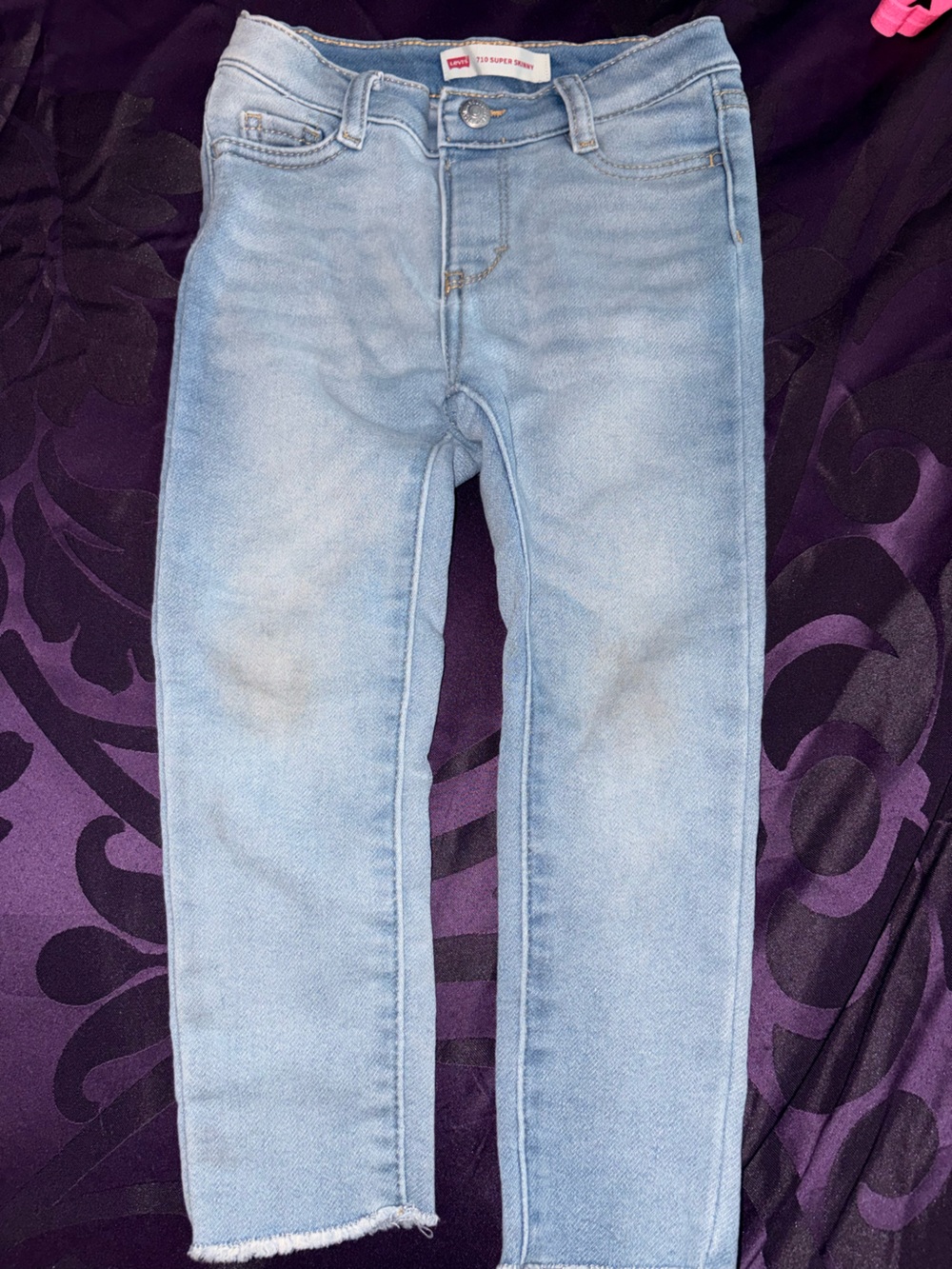 Light Blue Toddler (36 months) Levis 710 Skinny Jeans